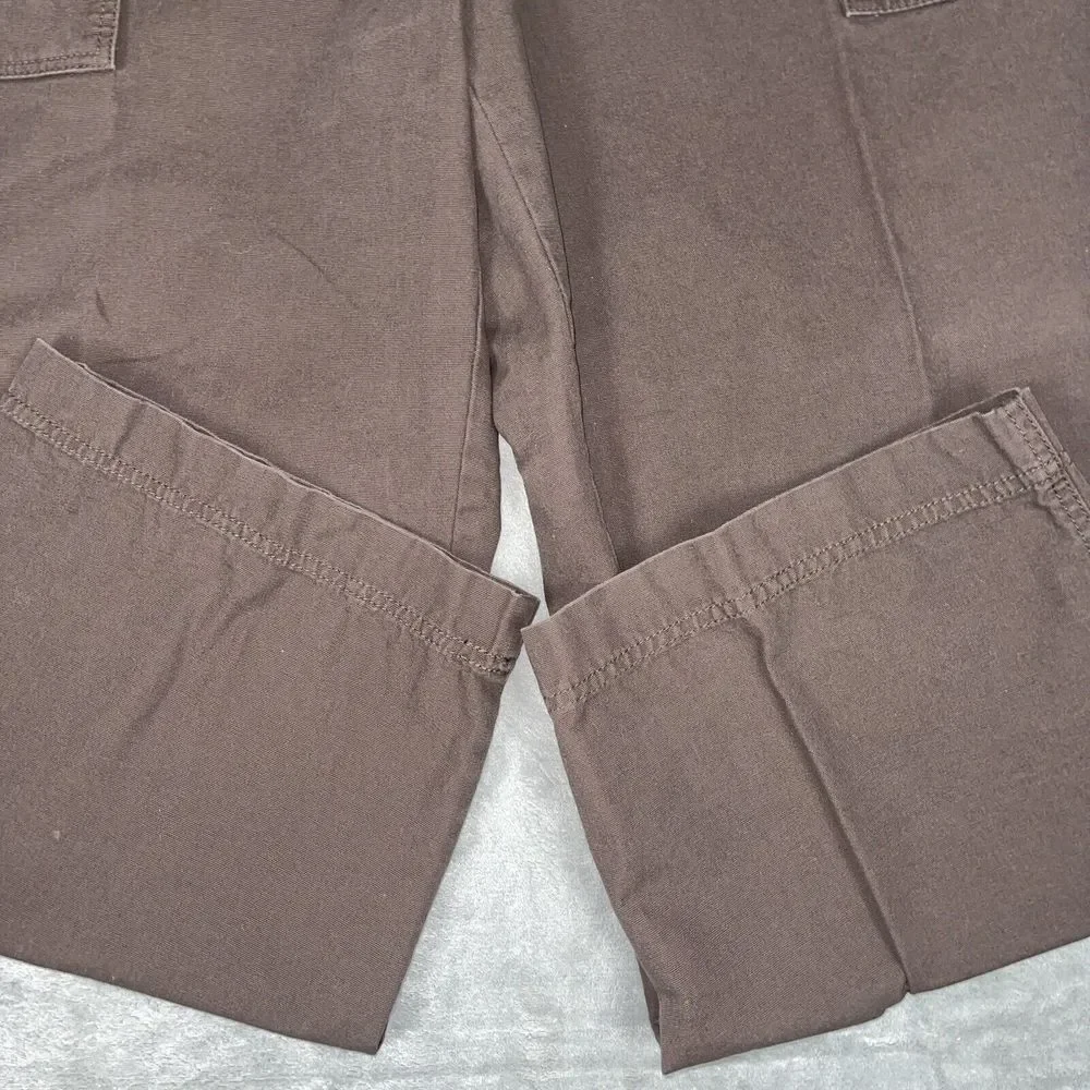 Oak Hill Heritage Collection Men's Work‎ Pants Size 50x30 Brown Cargo Utility